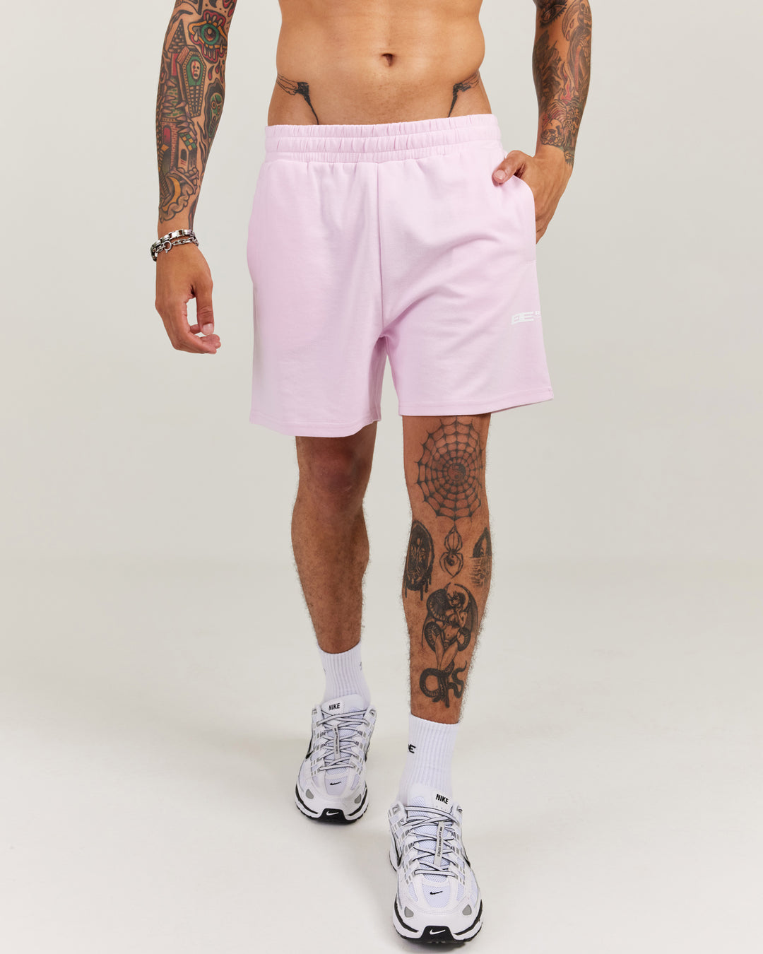 Arc Men's Shorts - Soft Pink