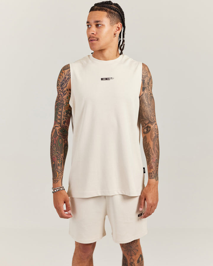 Arc Men's Tank - Bone