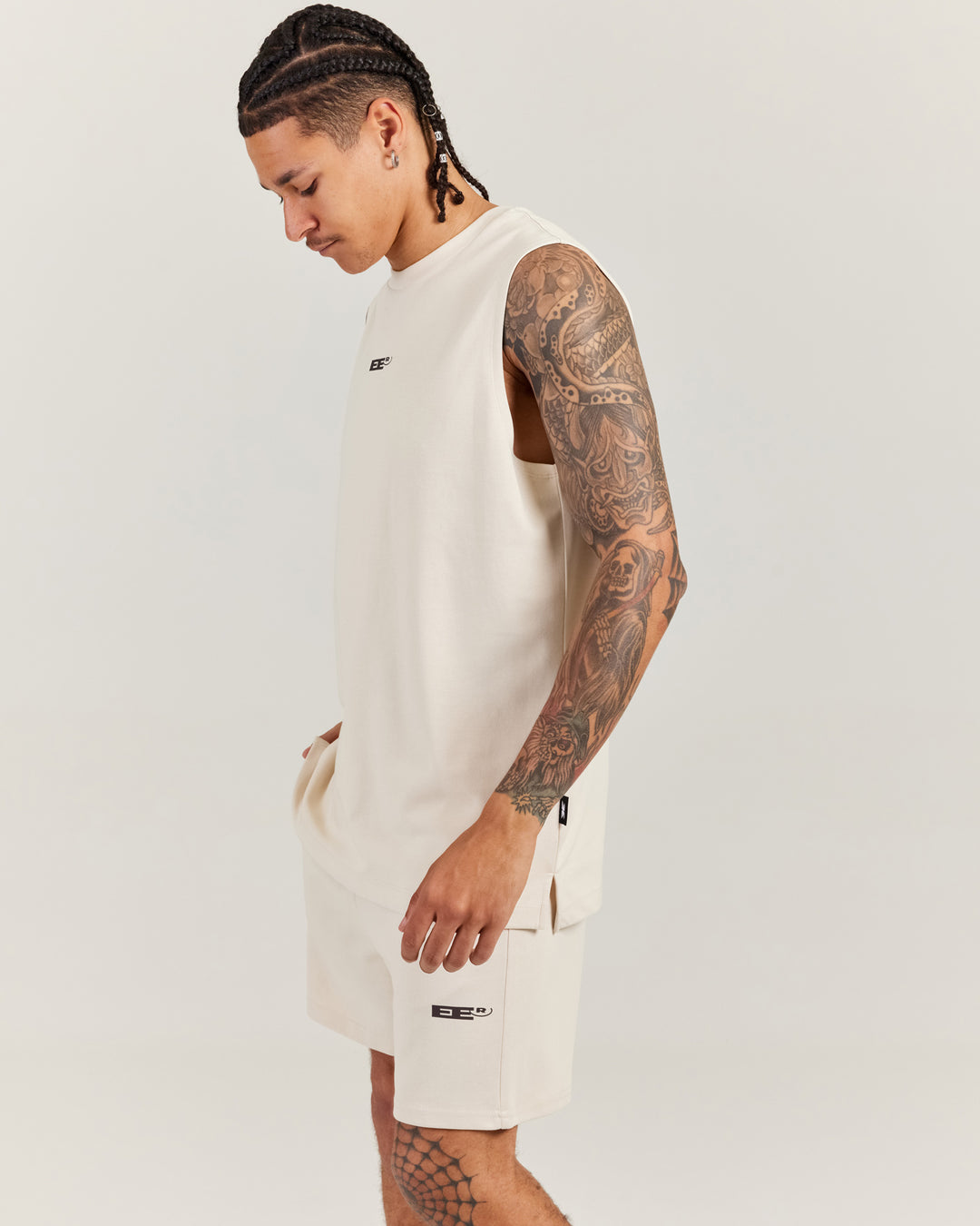 Arc Men's Tank - Bone