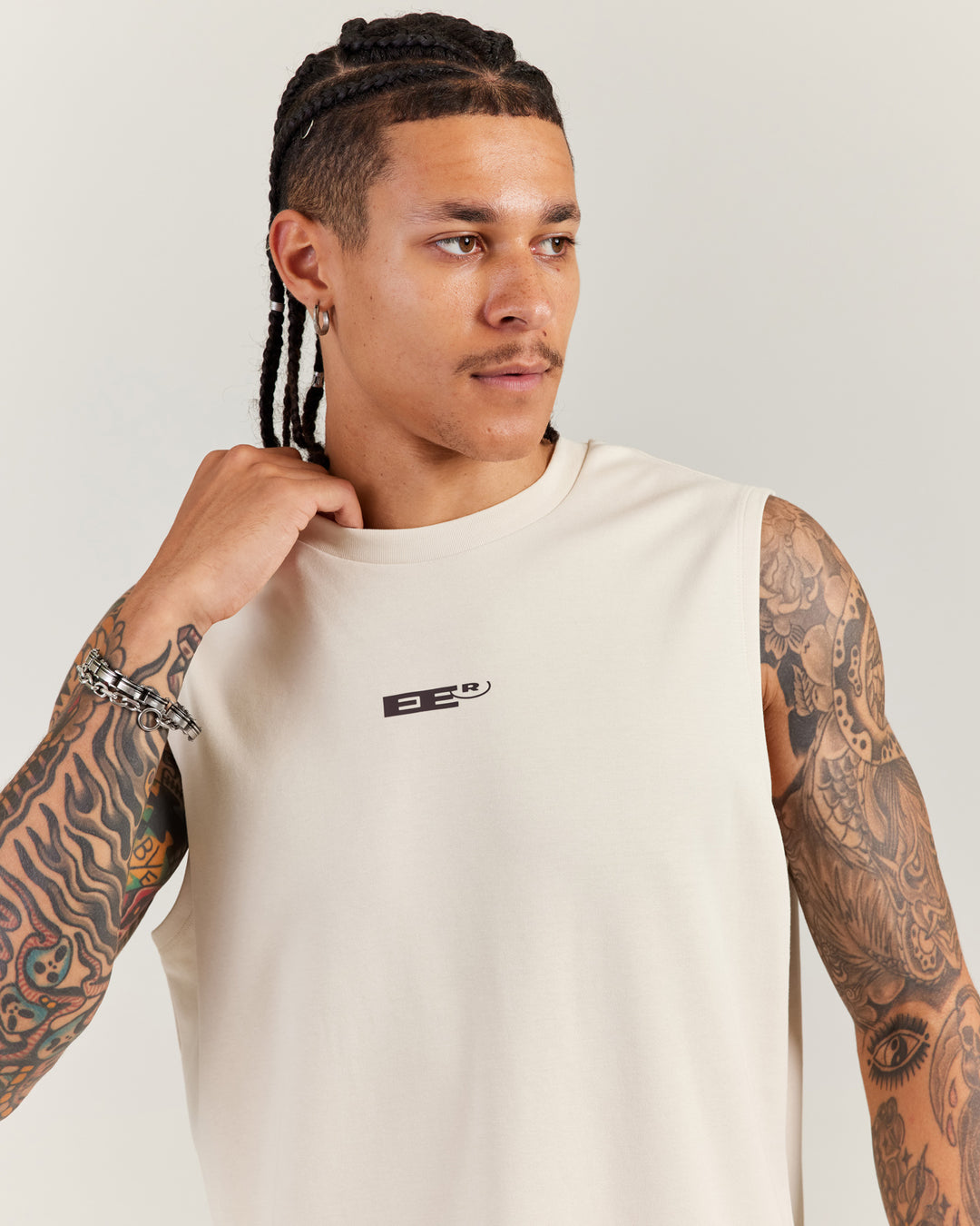 Arc Men's Tank - Bone