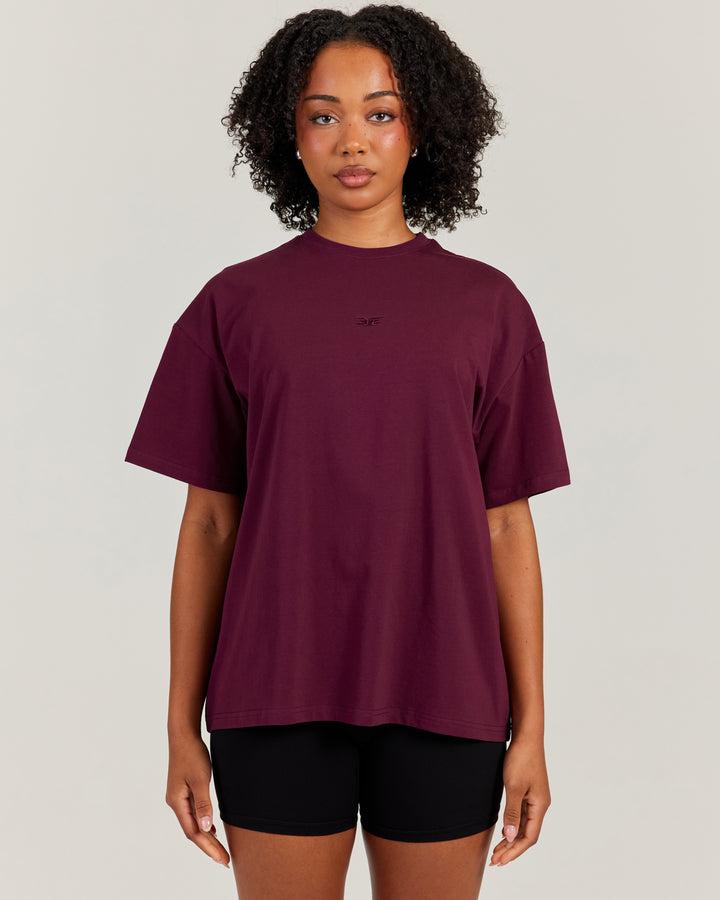 Women's Essential Tee - Cherry Cola