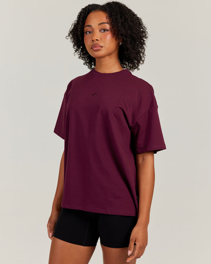 Women's Essential Tee - Cherry Cola