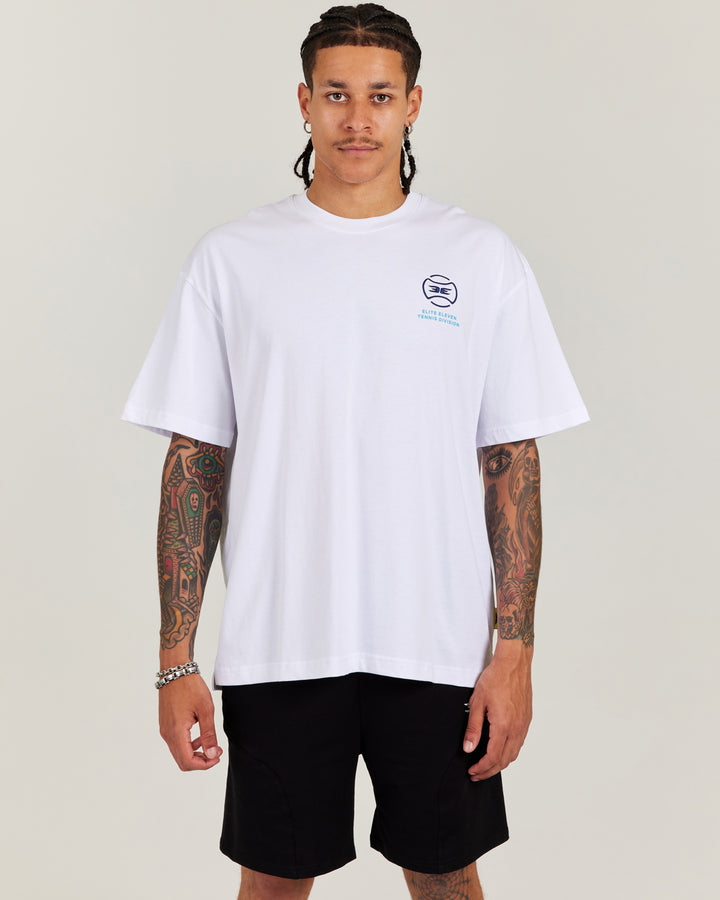 Men's Oversized Clubhouse Tee - White