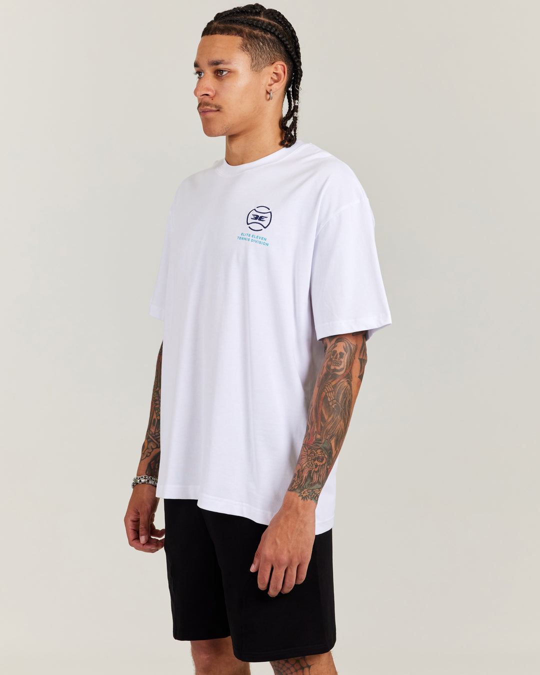 Men's Oversized Clubhouse Tee - White