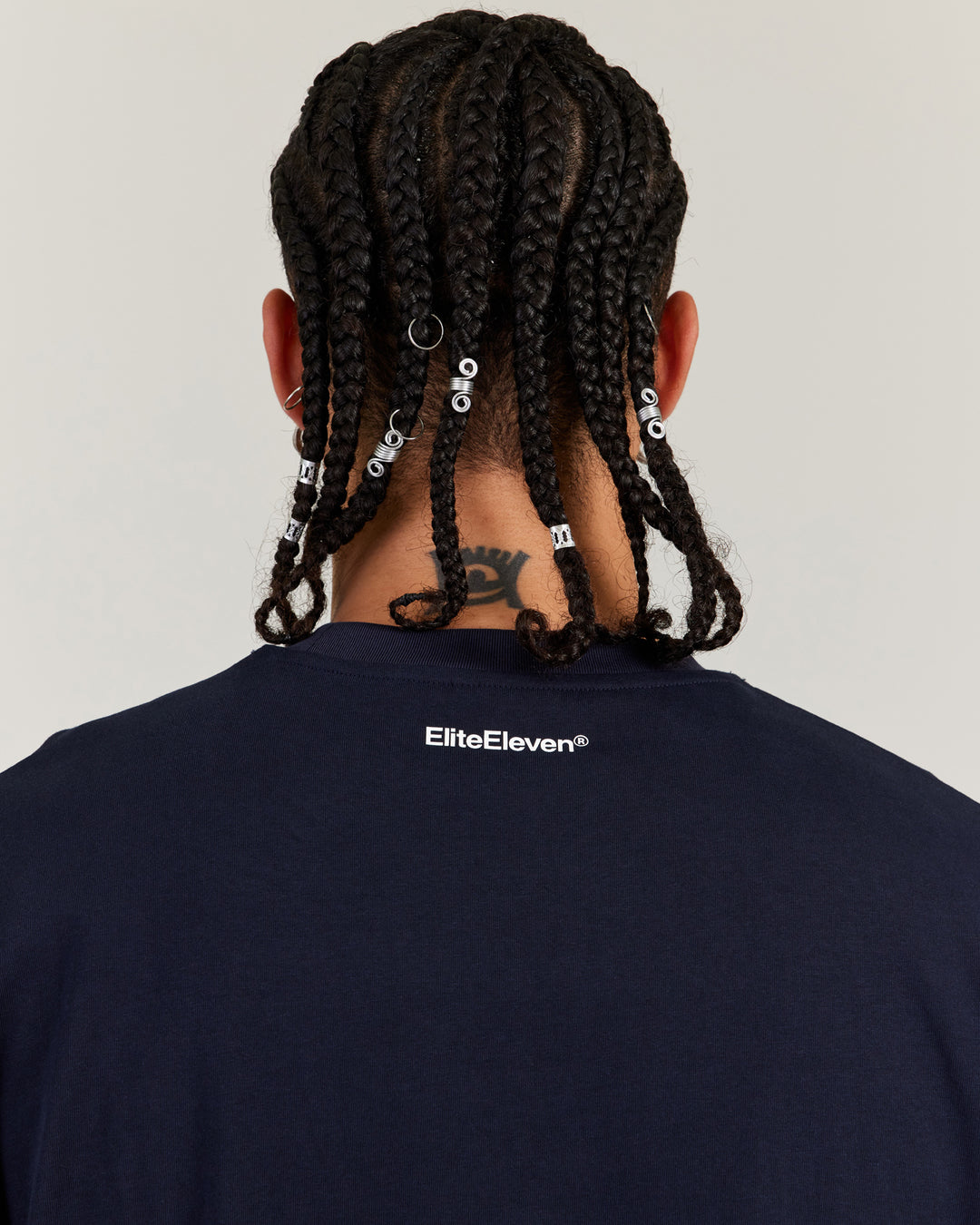 Men's Oversized Tri Ball Tee - Navy