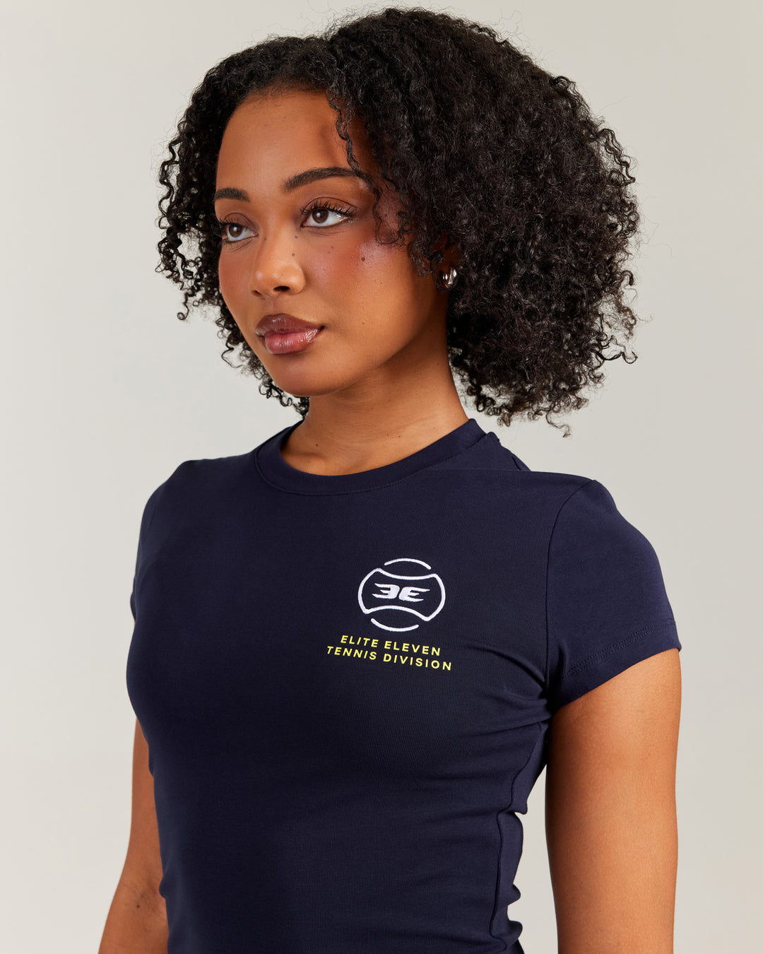 Women's Clubhouse Baby Tee - Navy