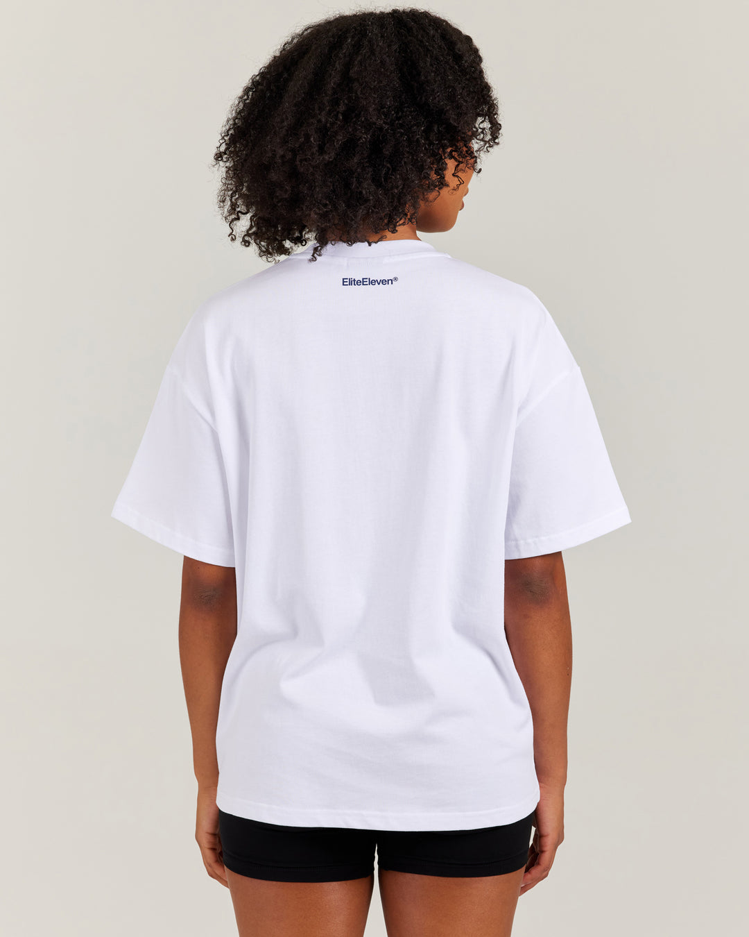 Women's Oversized Tri Ball Tee - White