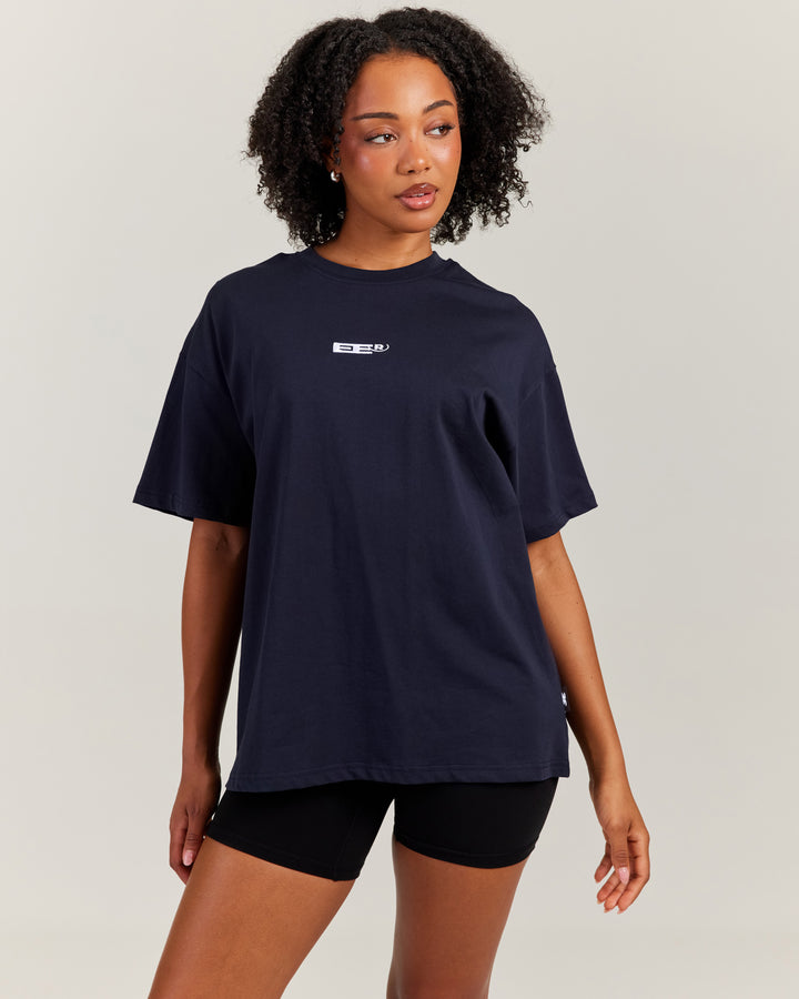 Arc Women's Oversize Tee - Navy