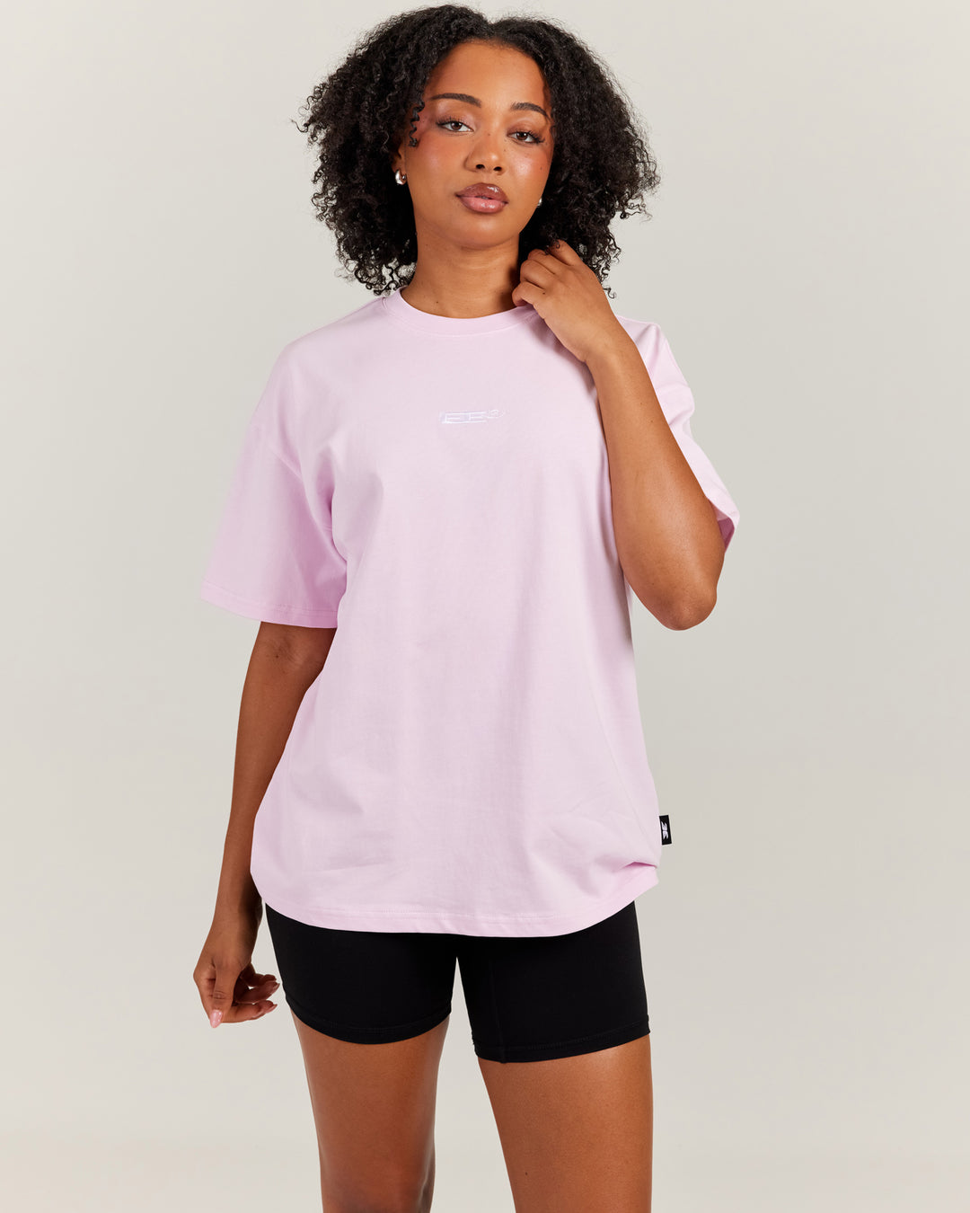 Arc Women's Oversize Tee - Soft Pink