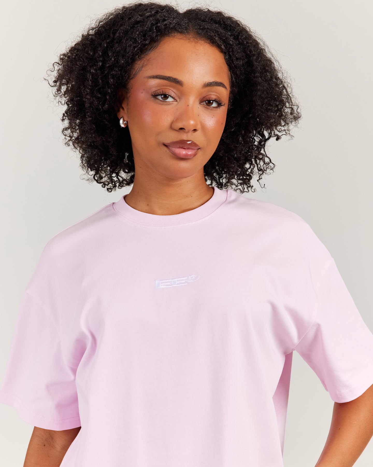 Arc Women's Oversize Tee - Soft Pink – Elite Eleven