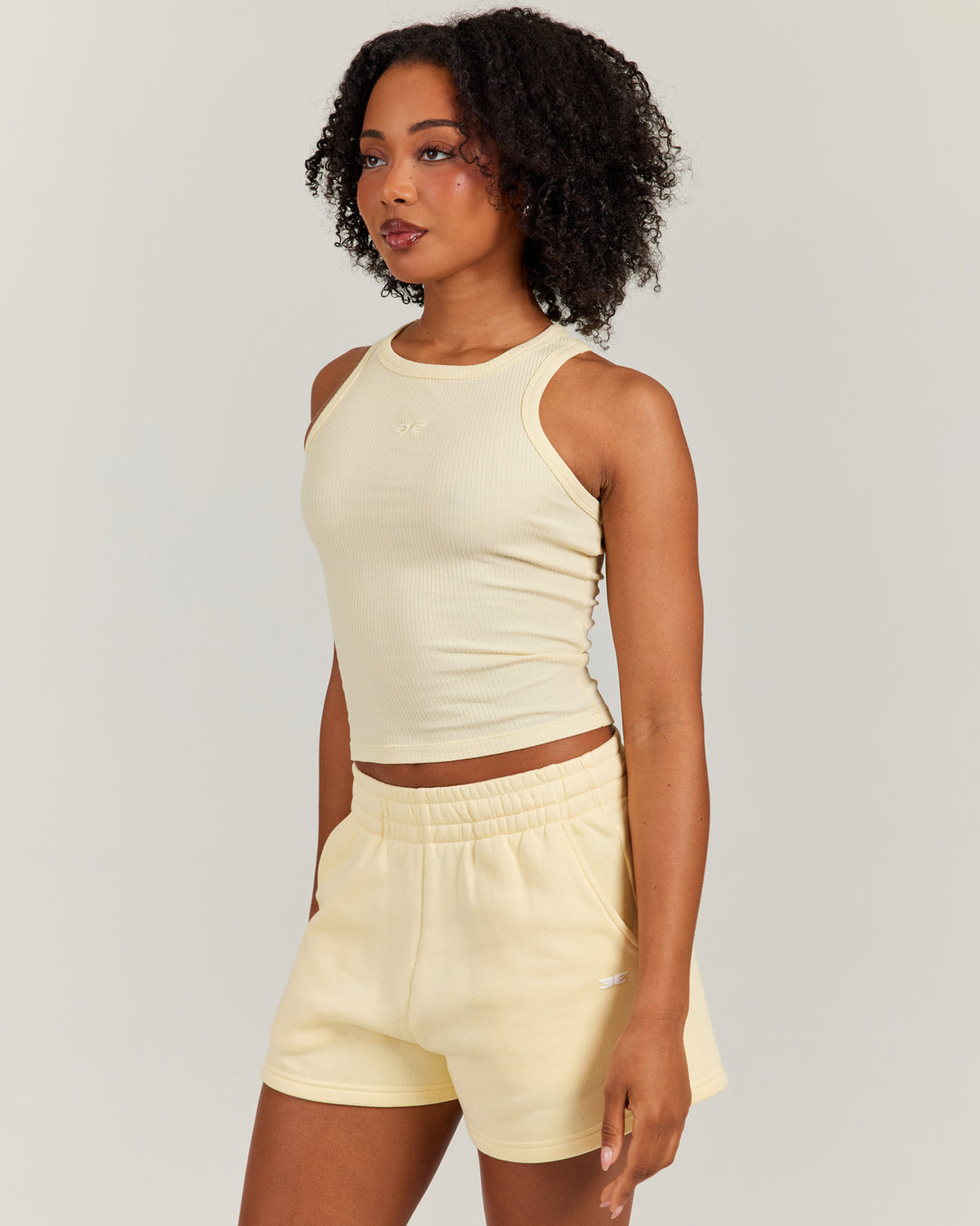 Ribbed Singlet - Butter