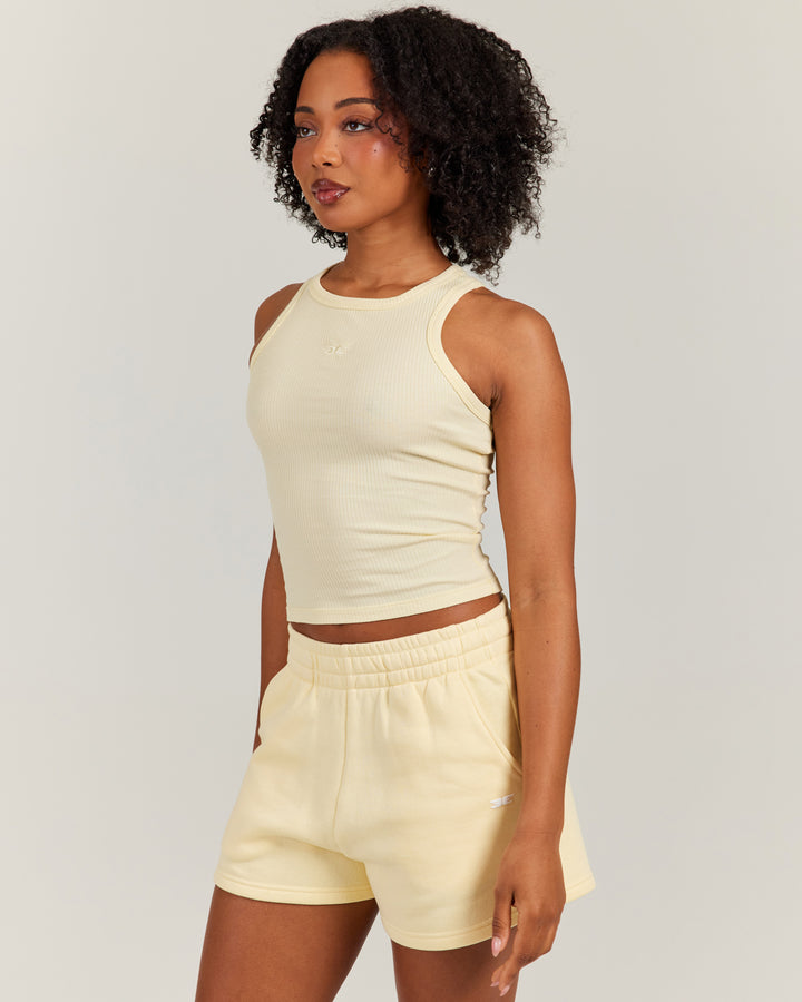Ribbed Singlet - Butter