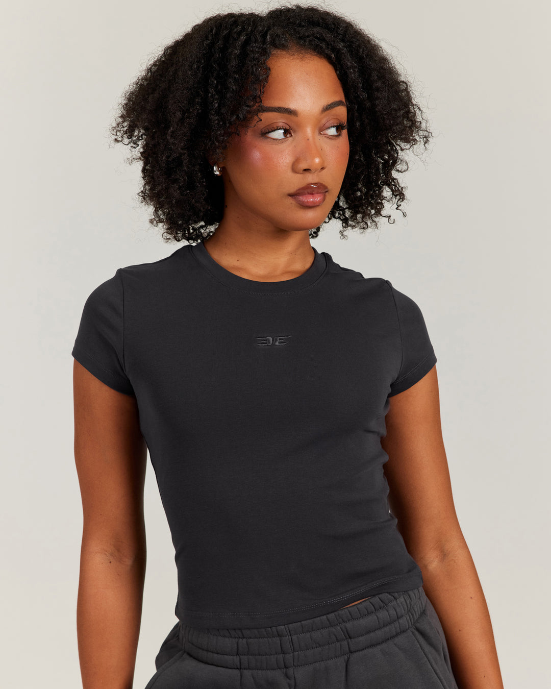 EE Baby Tee - Charcoal