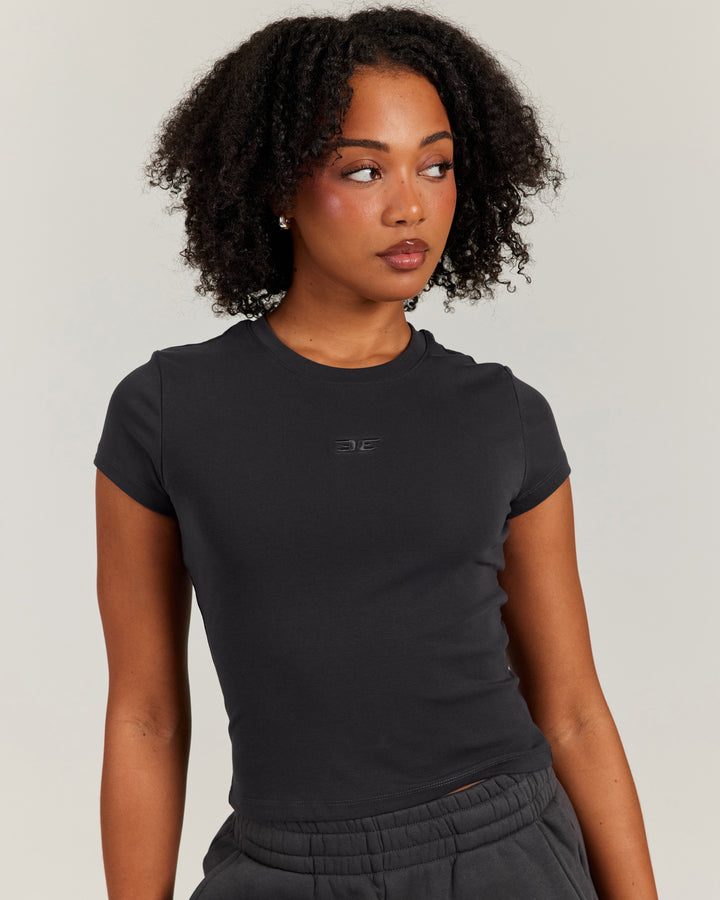 EE Baby Tee - Charcoal