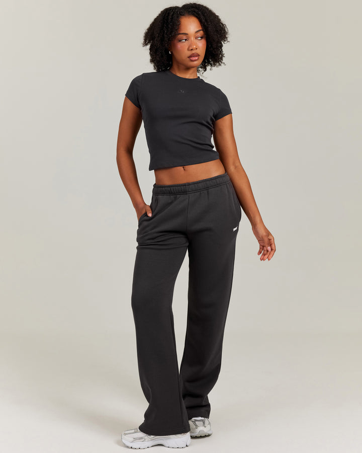 Omni Straight Leg Trackpants - Charcoal
