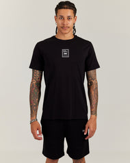 Double E Fitted Tee - Black