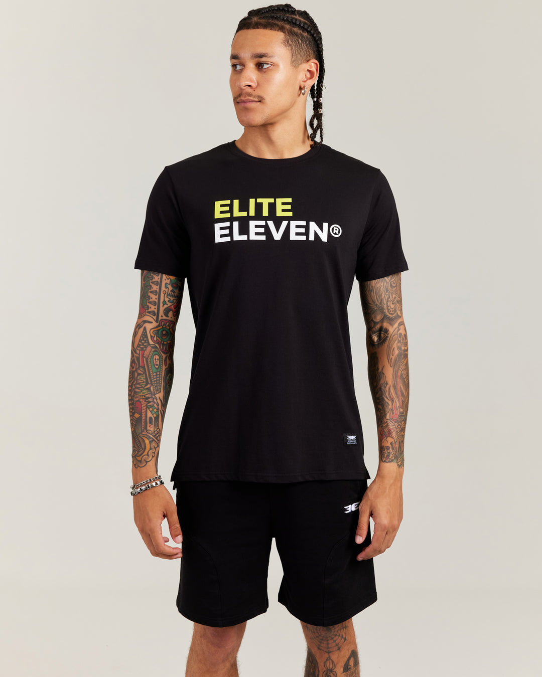 Stack Registered Tee - Black/Yellow