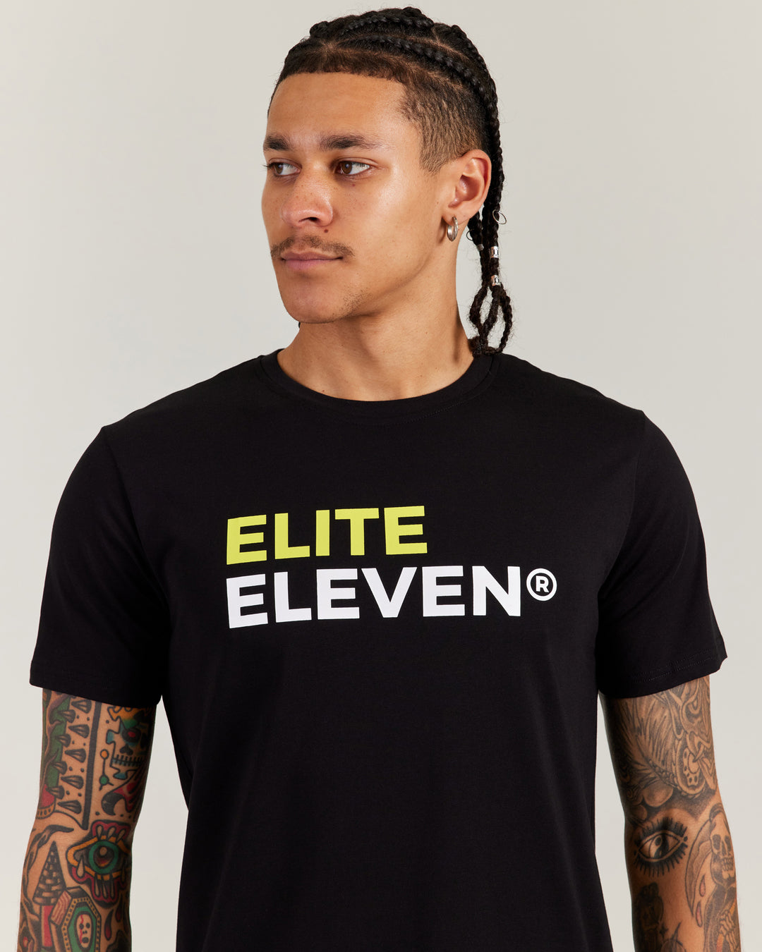 Stack Registered Tee - Black/Yellow