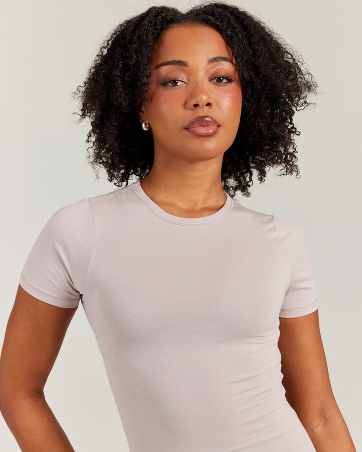 Charm Tee - Taupe