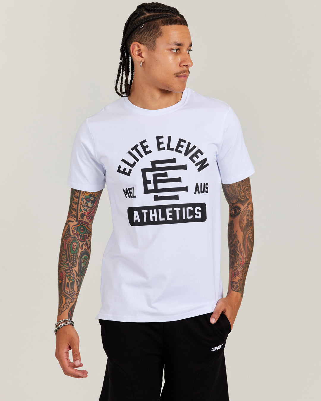 Athletic Dept. Tee - White
