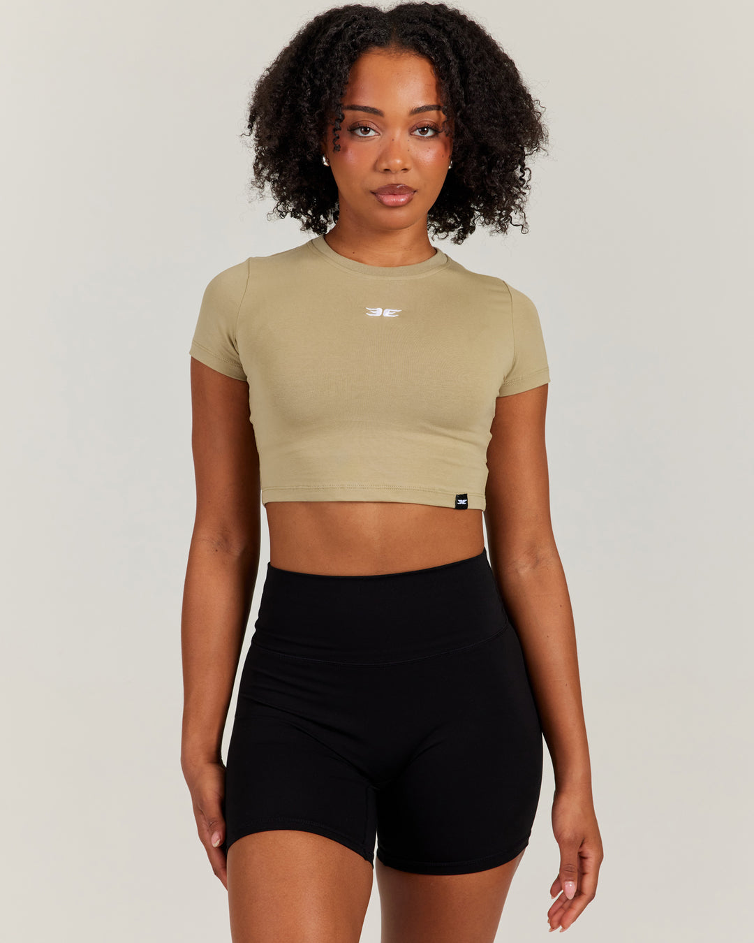 Elite Crop Tee - Sage