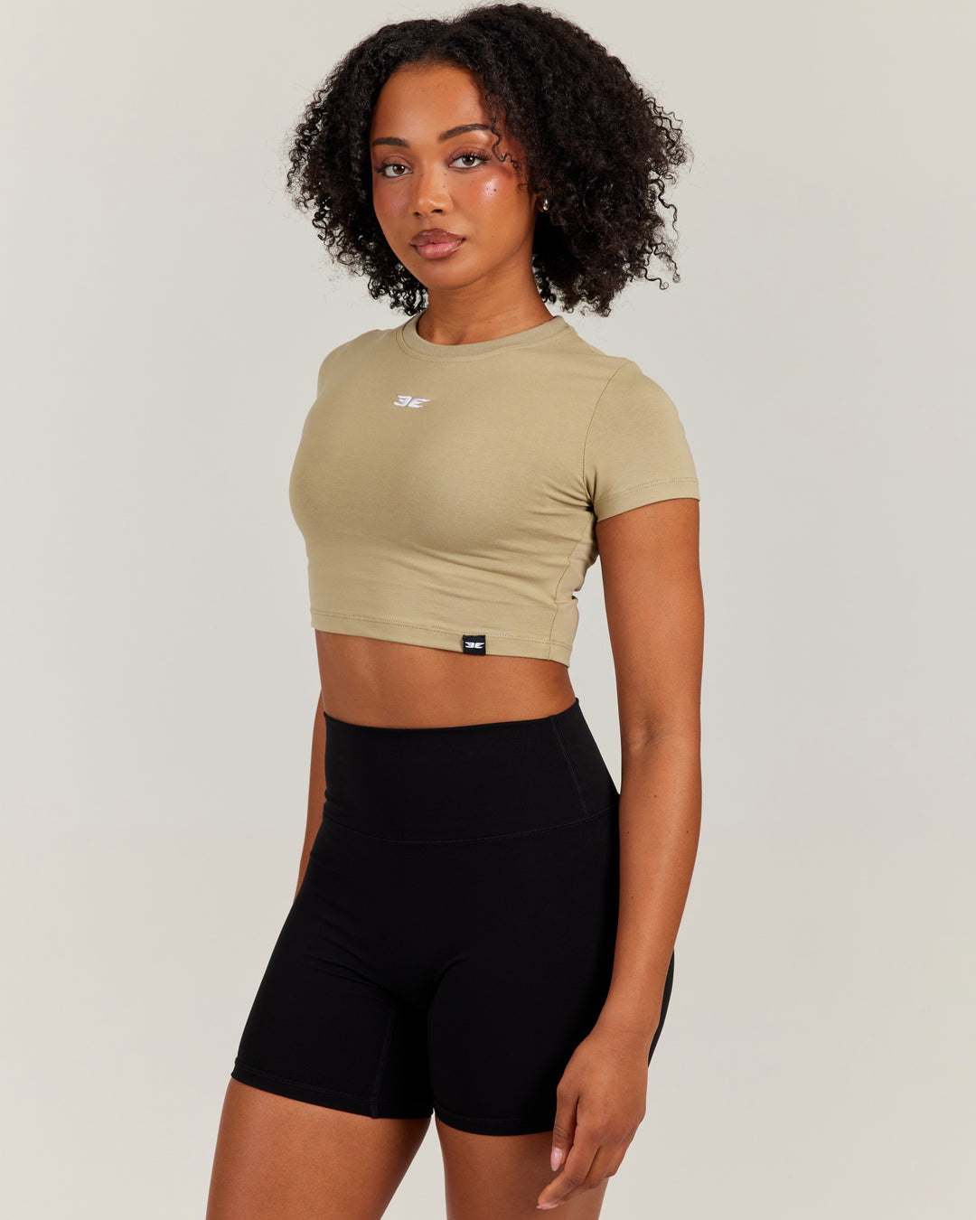 Elite Crop Tee - Sage