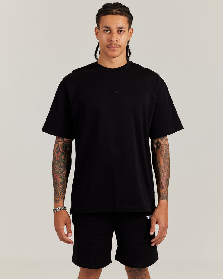 V3 Oversized Classic Tee - Black