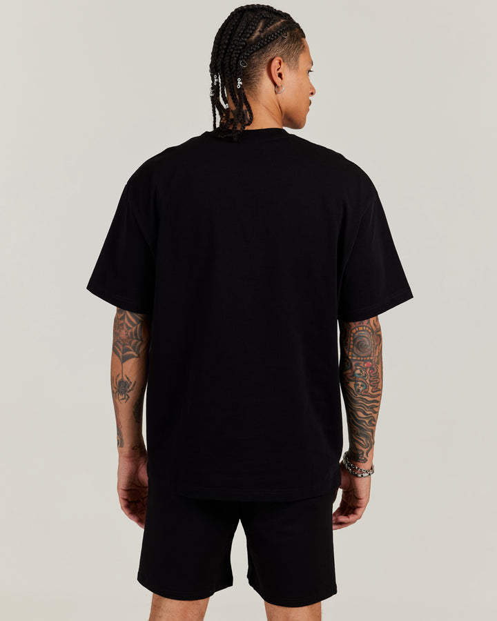 V3 Oversized Classic Tee - Black