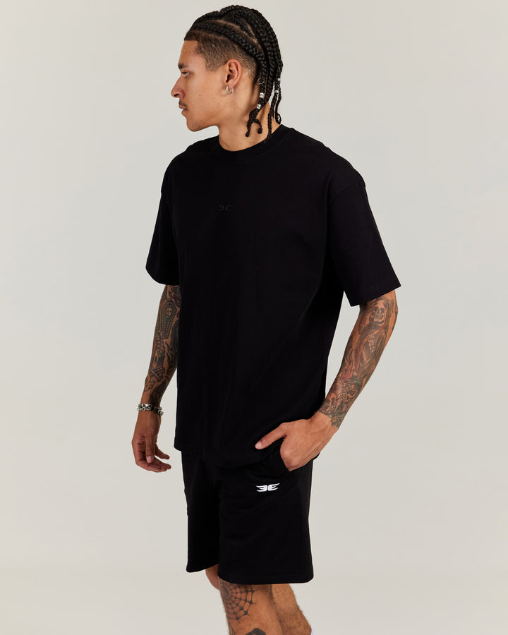 V3 Oversized Classic Tee - Black