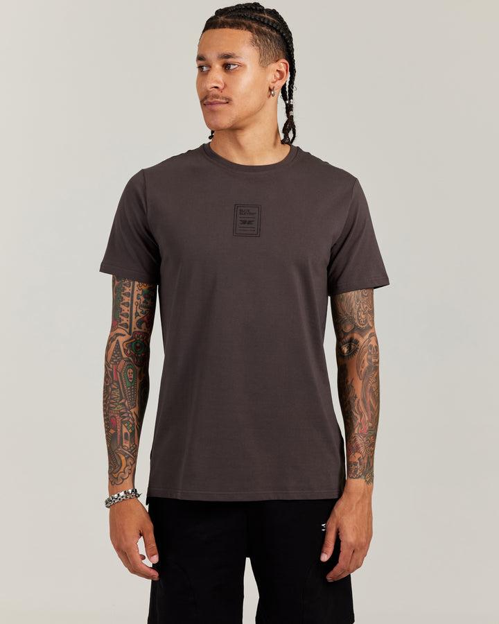 Double E Fitted Tee - Slate