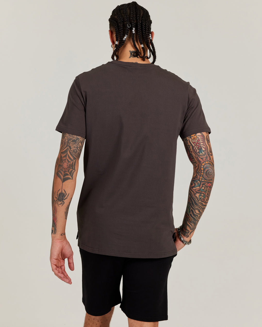 Double E Fitted Tee - Slate
