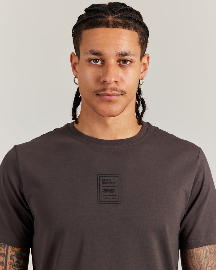 Double E Fitted Tee - Slate