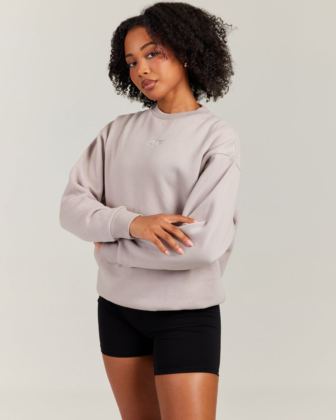 Classic Crewneck - Taupe