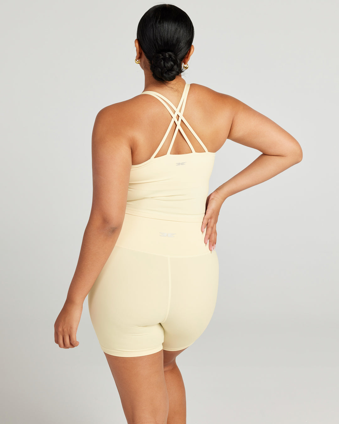 Aura Thin Strap Tank - Butter