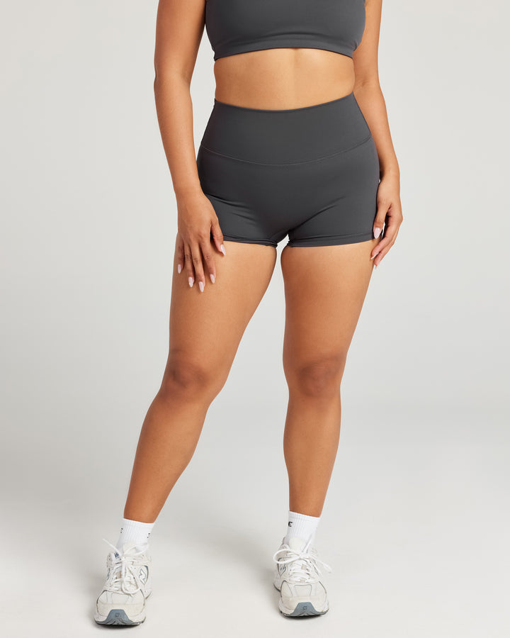 Aura SF Micro Shorts - Charcoal