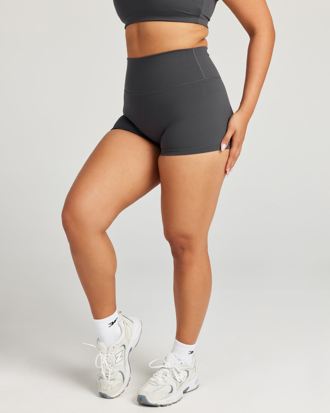 Aura SF Micro Shorts - Charcoal