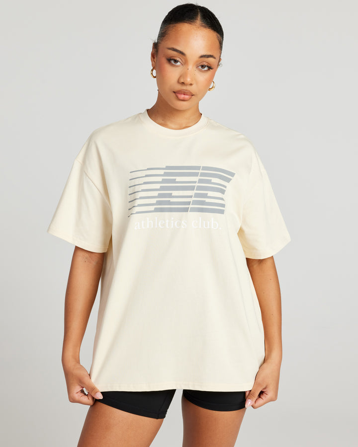 Women's Athletics Club Tee - Butter