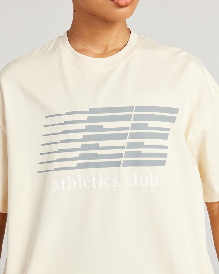 Women's Athletics Club Tee - Butter