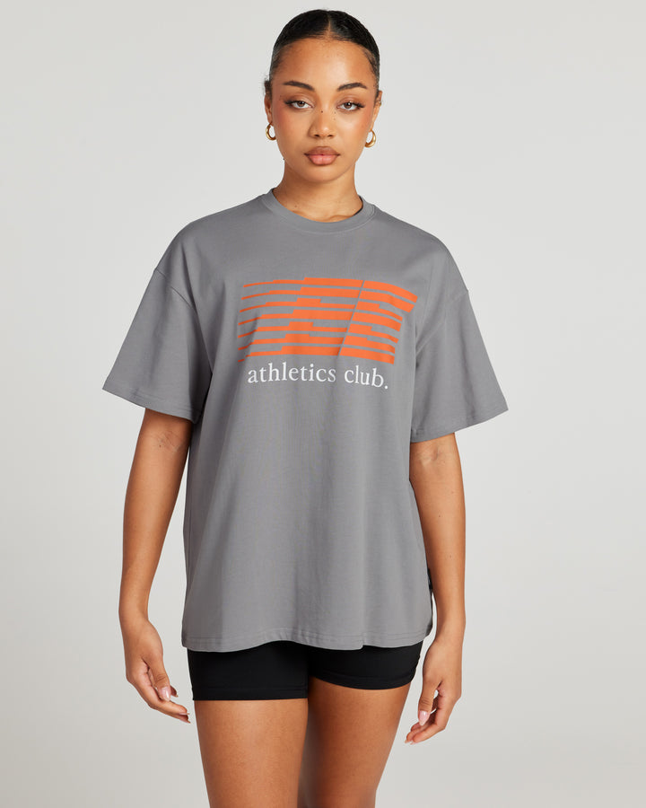 Women's Athletics Club Tee - Grey