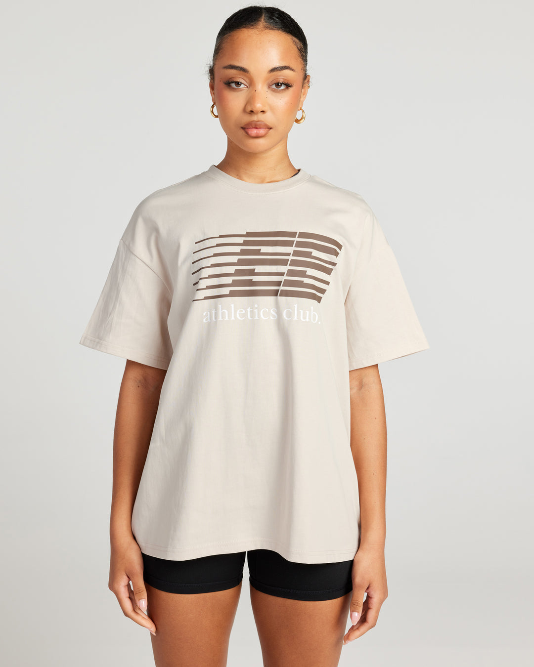 Women's Athletics Club Tee - Taupe