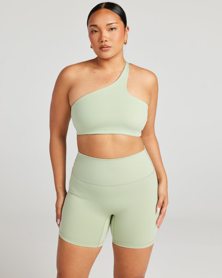 Aura Flow Bra - Light Sage