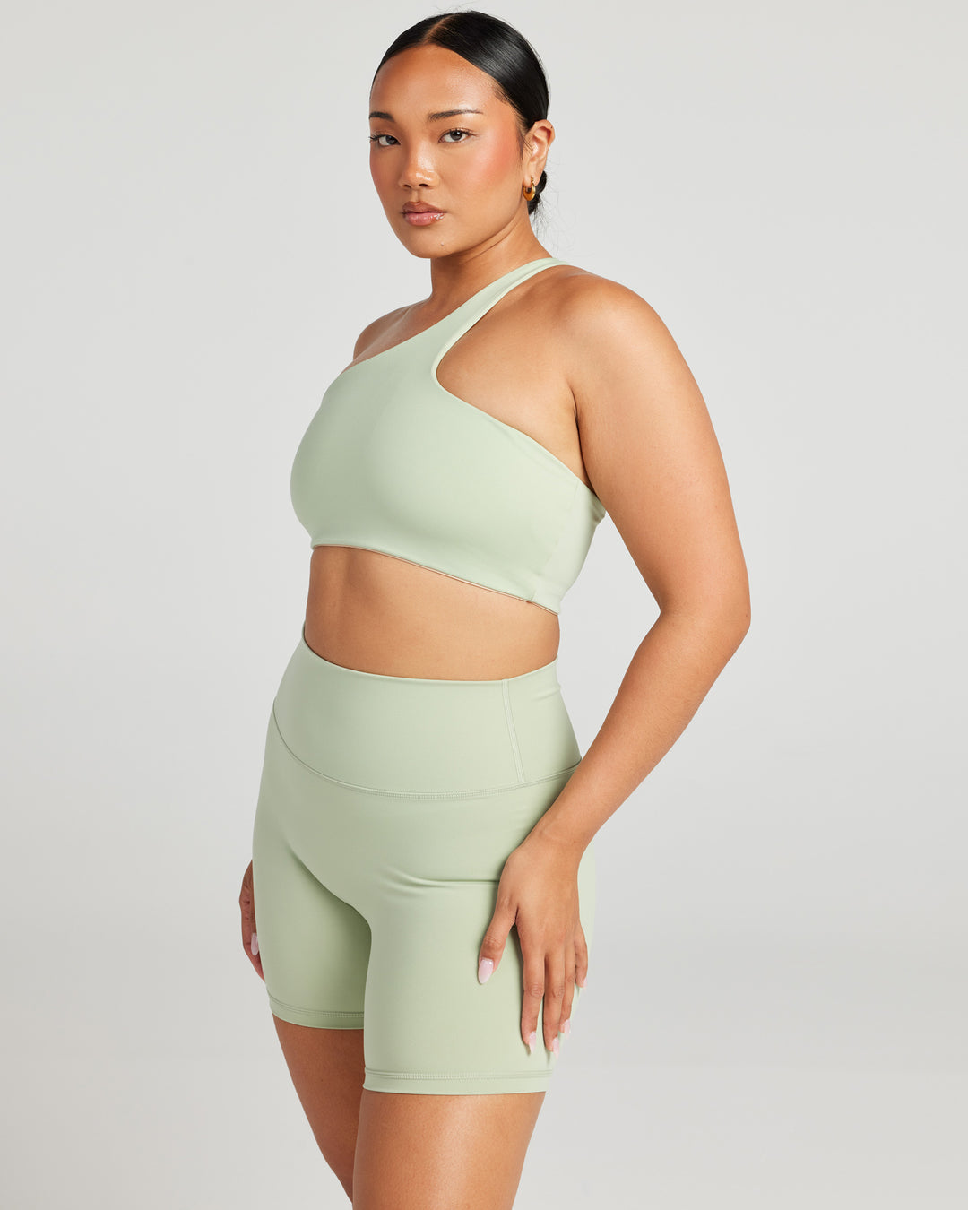 Aura Flow Bra - Light Sage