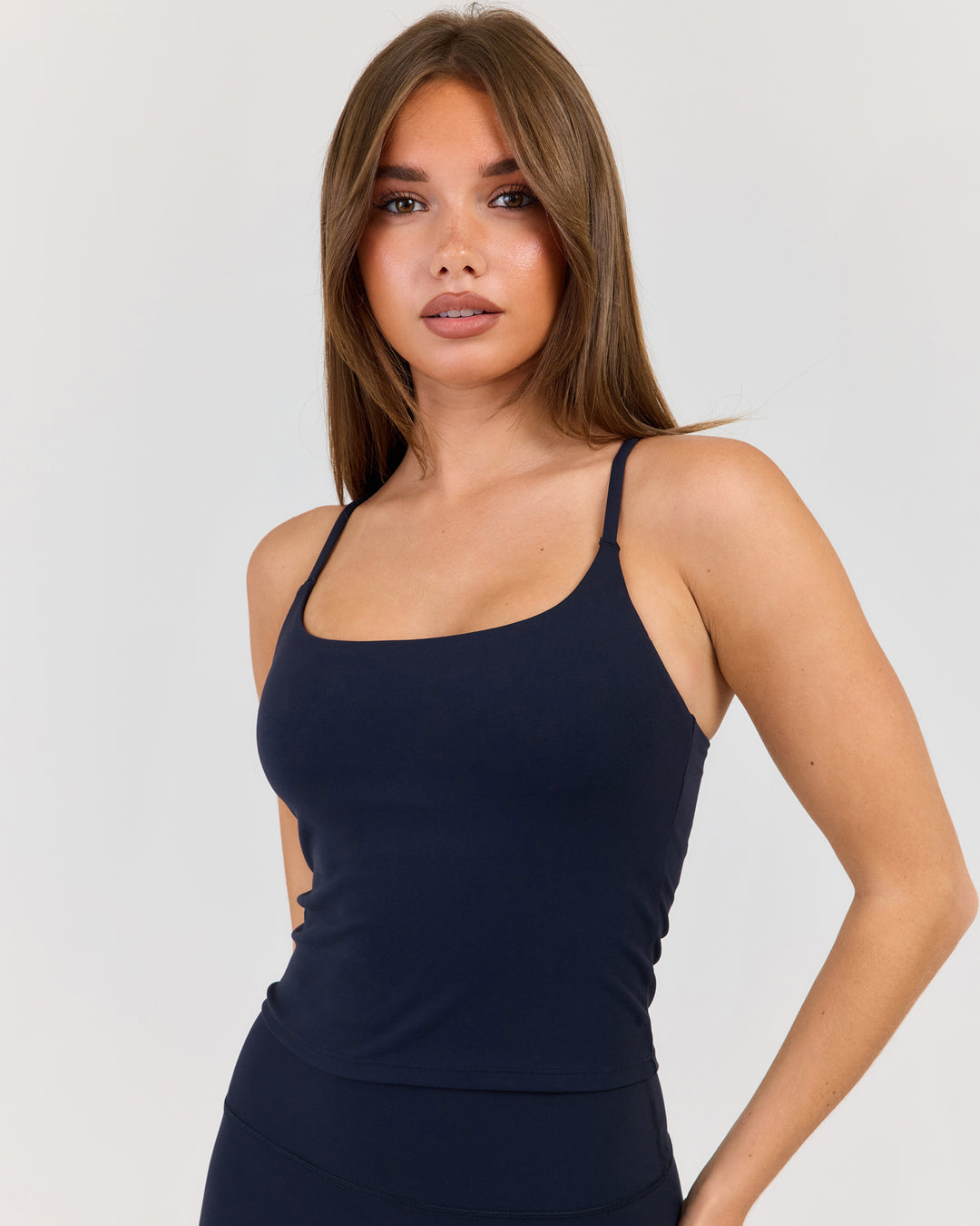 Luna Bend Tank - Navy