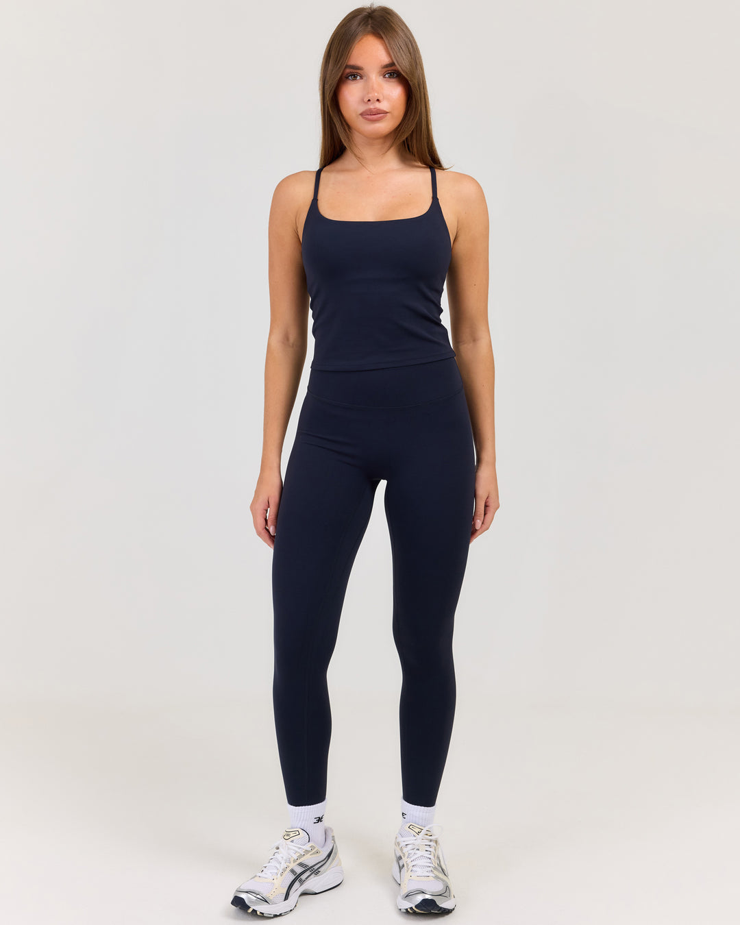 Luna Invisible Scrunch Leggings - Navy