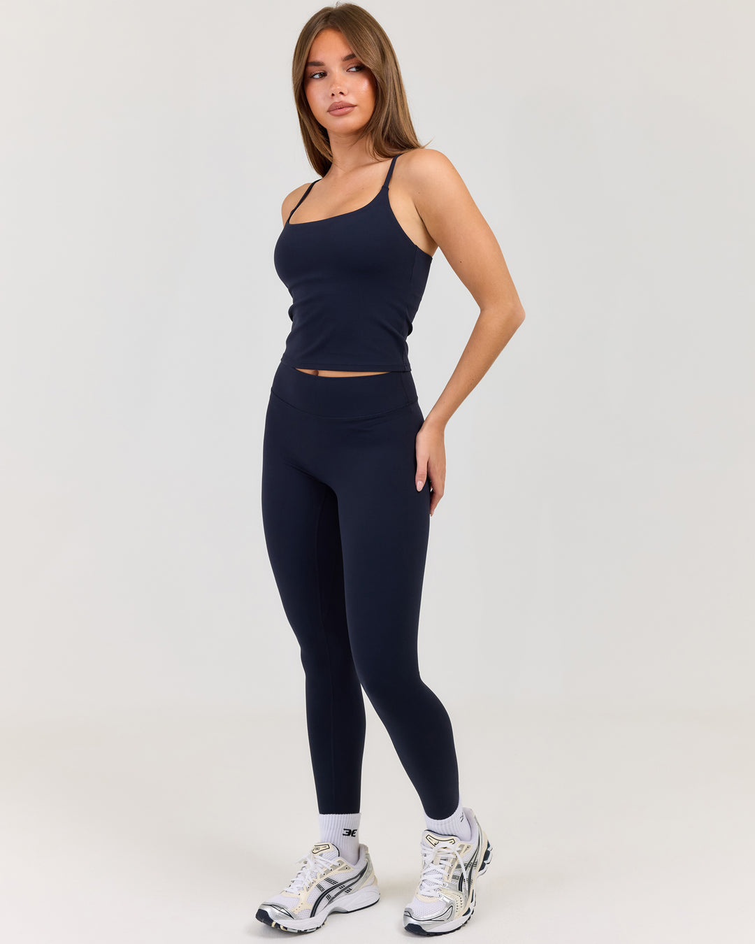 Luna Invisible Scrunch Leggings - Navy