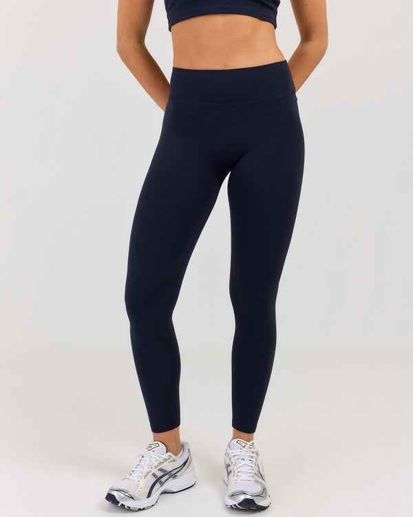 Luna Invisible Scrunch Petite Leggings - Navy