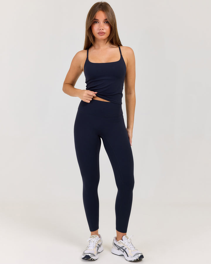Luna Petite Leggings - Navy