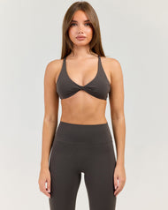 Luna Vantage Bra -  Olive