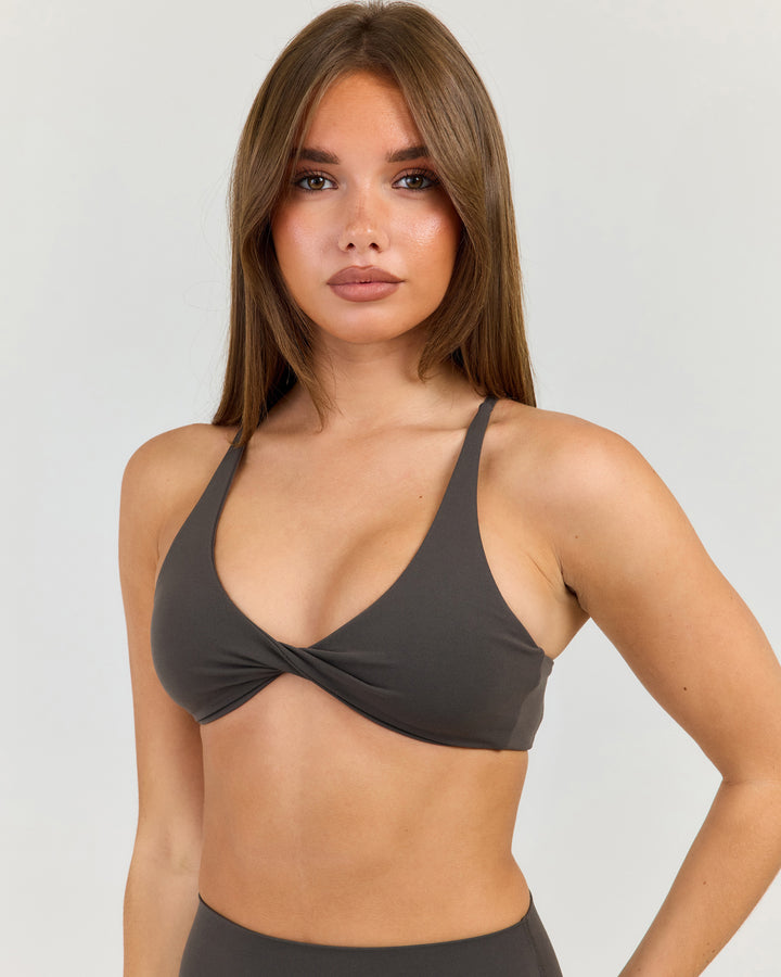 Luna Vantage Bra -  Olive