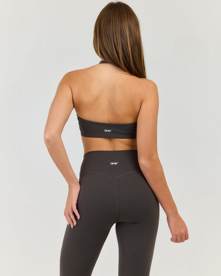 Luna Halter Bra - Olive